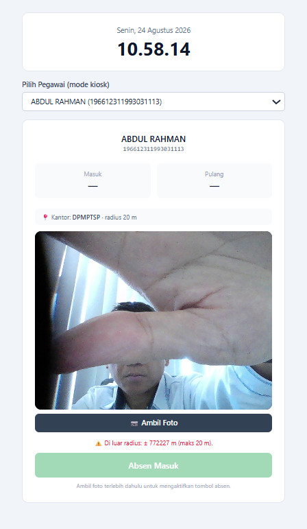 Absensi Geotagging